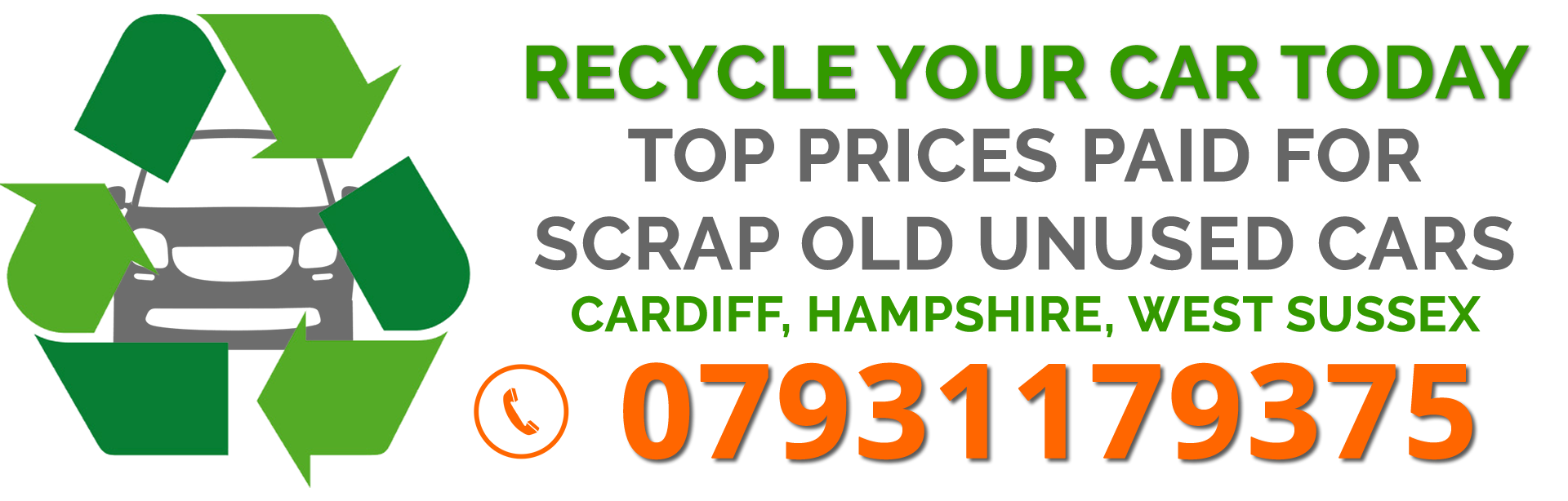 Scrap my car in East Sussex - Best Prices Paid